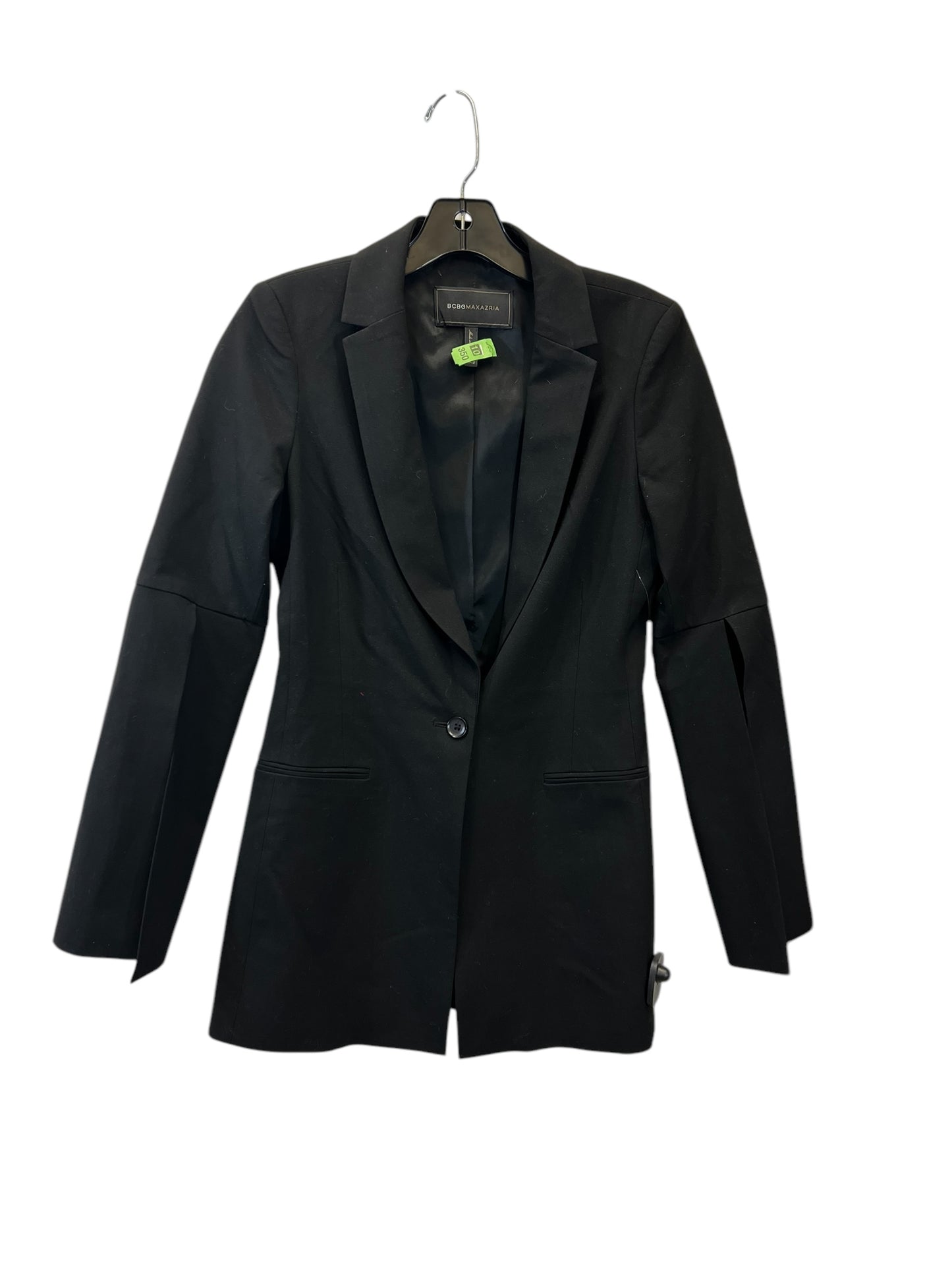 Blazer Designer By Bcbgmaxazria In Black, Size: Xxs