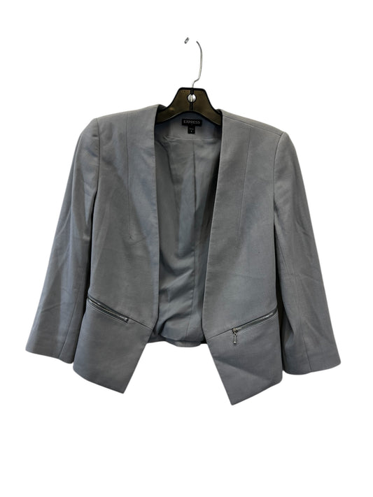 Blazer By Express In Grey, Size: Xs