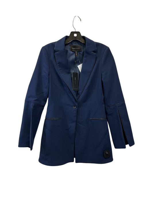 Blazer Designer By Bcbgmaxazria In Navy, Size: Xxs