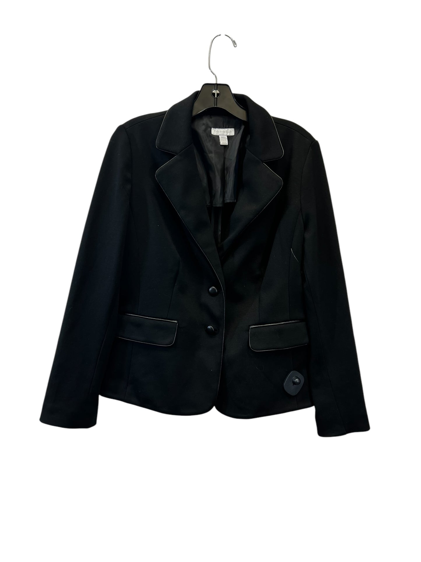 Blazer By Charter Club In Black, Size: S