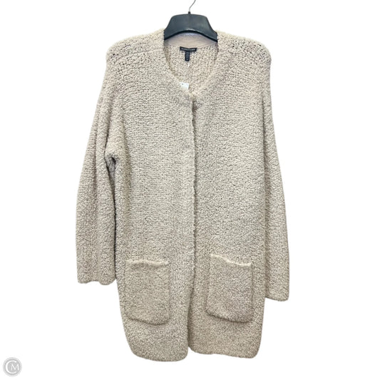 Coat Faux Fur & Sherpa By Eileen Fisher In Cream, Size: L
