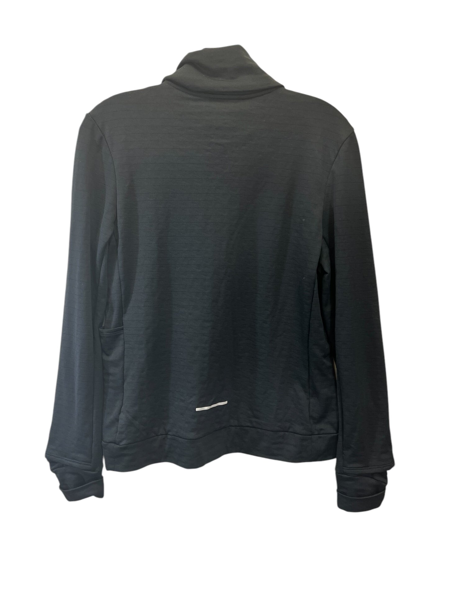 Athletic Top Long Sleeve Collar By Nike  Size: S