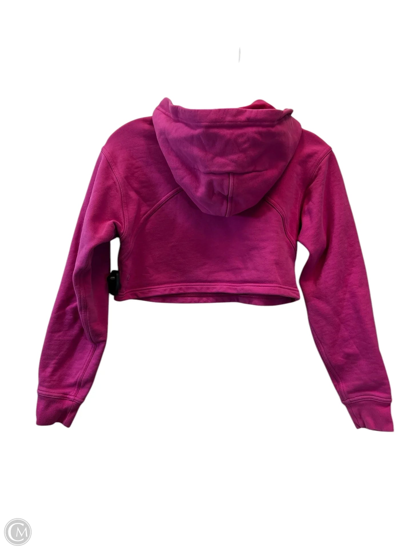 Athletic Sweatshirt Hoodie By Lululemon In Pink, Size: Xxs