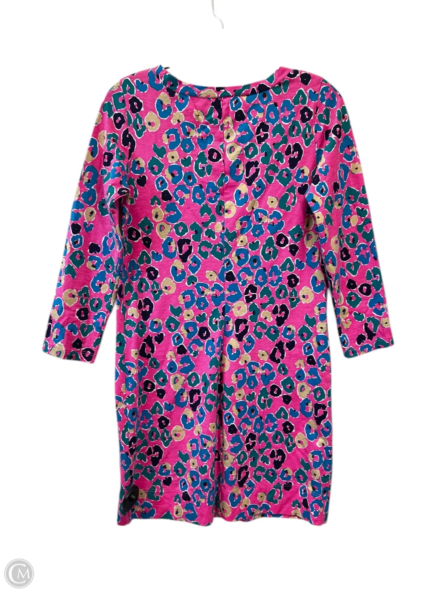 Dress Casual Midi By Lilly Pulitzer In Blue & Pink, Size: S