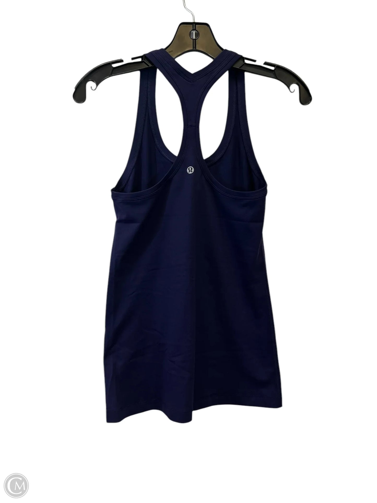 Athletic Tank Top By Lululemon In Navy, Size: 6