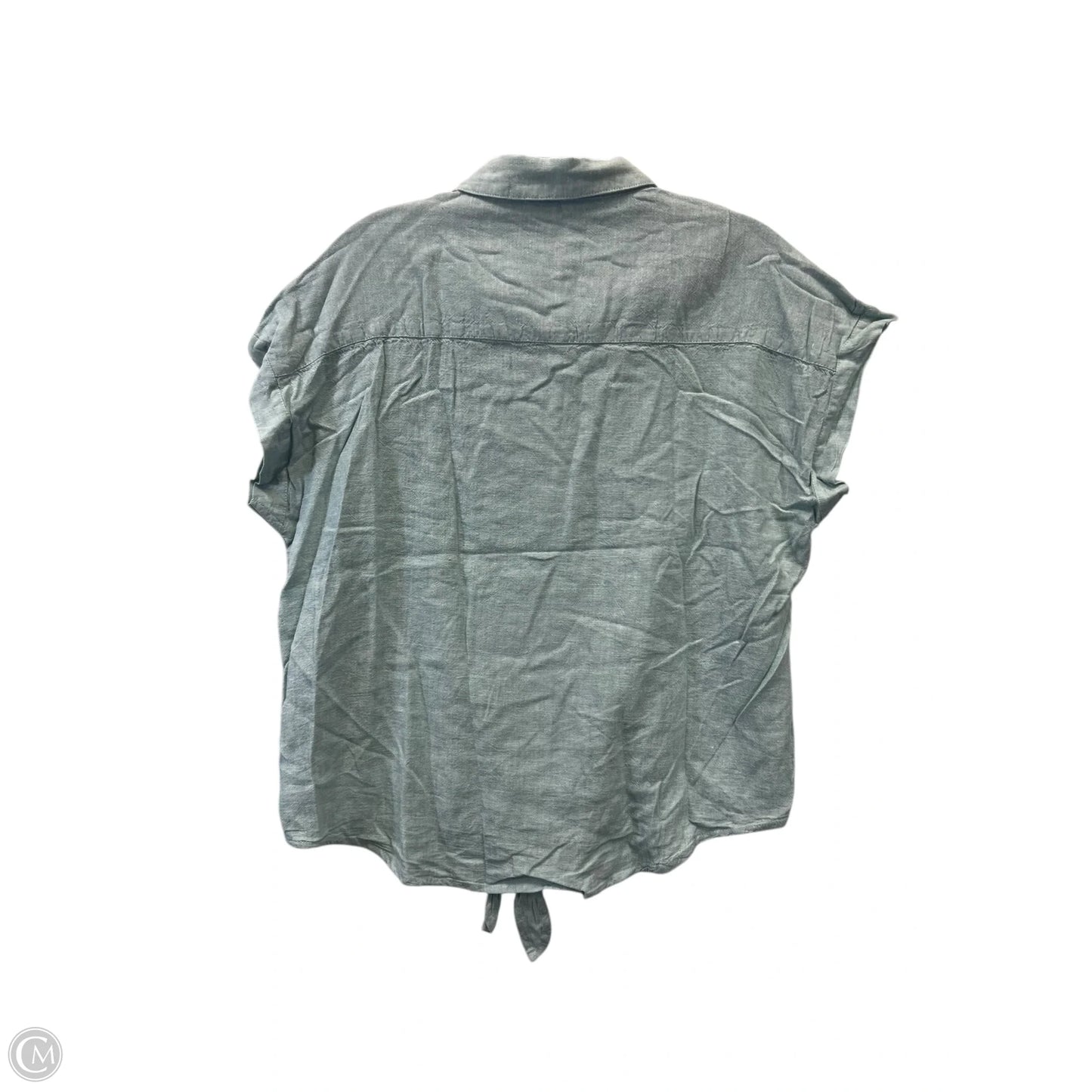 Top Short Sleeve By Weatherproof In Green, Size: S
