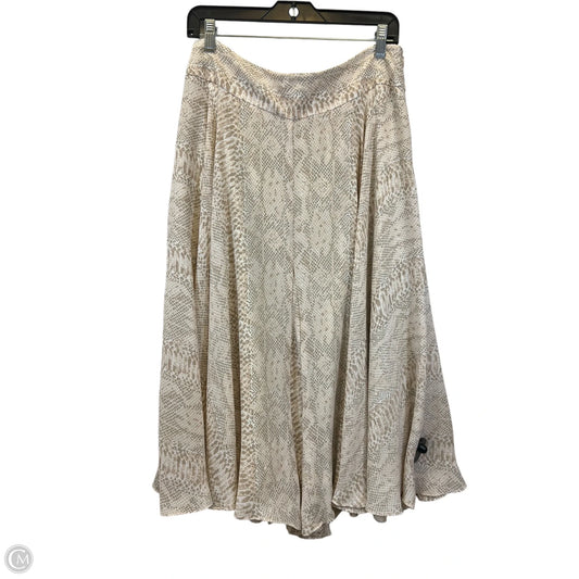Skirt Maxi By Ann Taylor In Snakeskin Print, Size: M