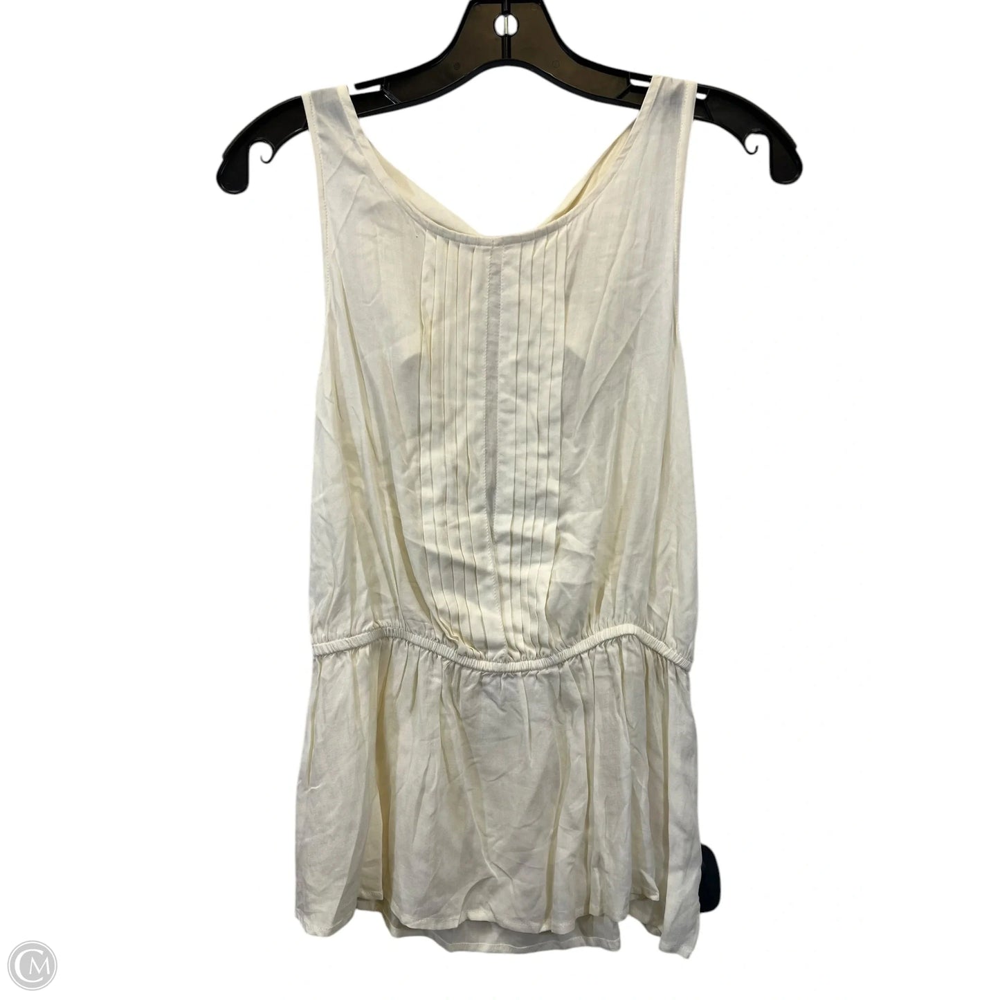 Top Sleeveless By Anthropologie In Cream, Size: Xs