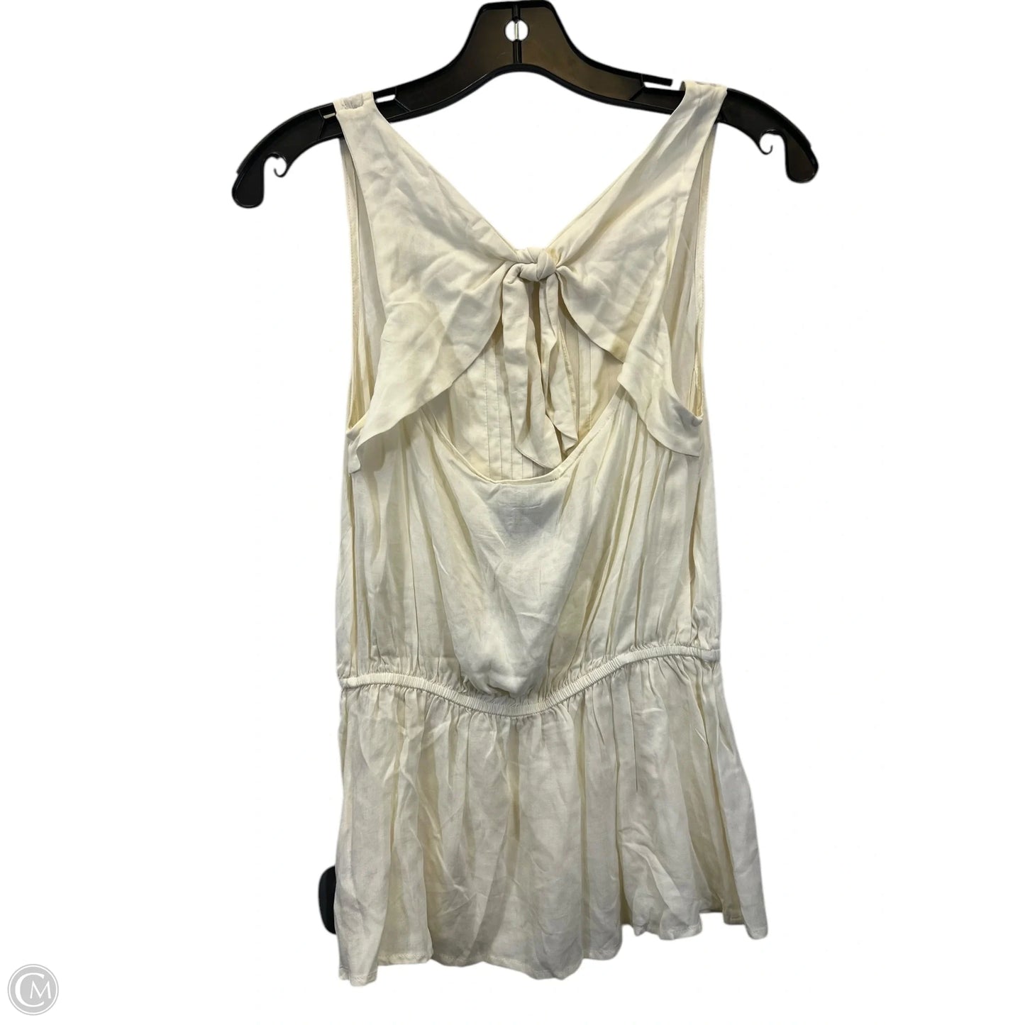Top Sleeveless By Anthropologie In Cream, Size: Xs