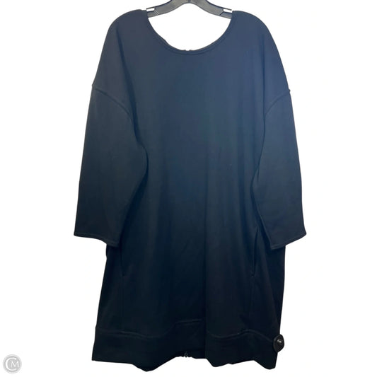 Dress Casual Midi By Athleta In Black, Size: 2x