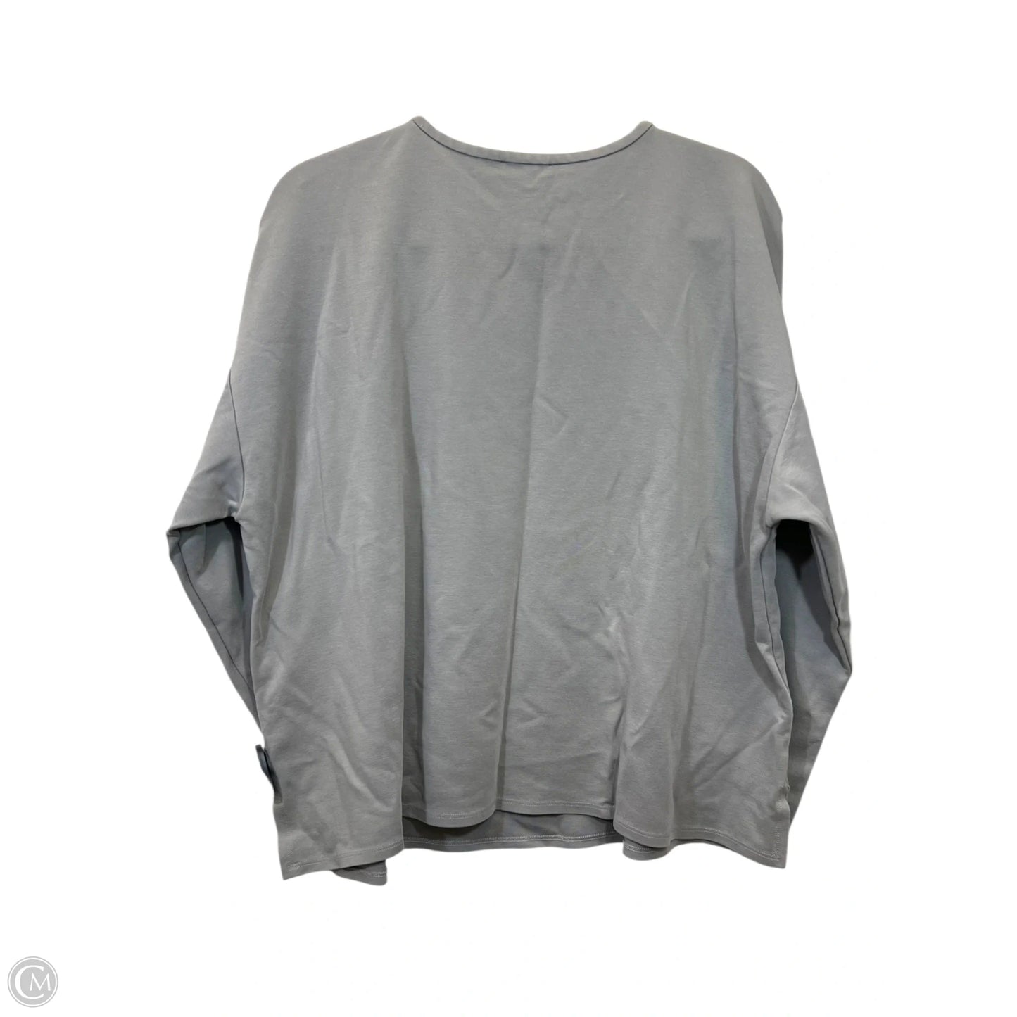 Top Long Sleeve Designer By Eileen Fisher In Taupe, Size: L