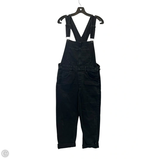 Overalls By Free People In Black Denim, Size: Xs