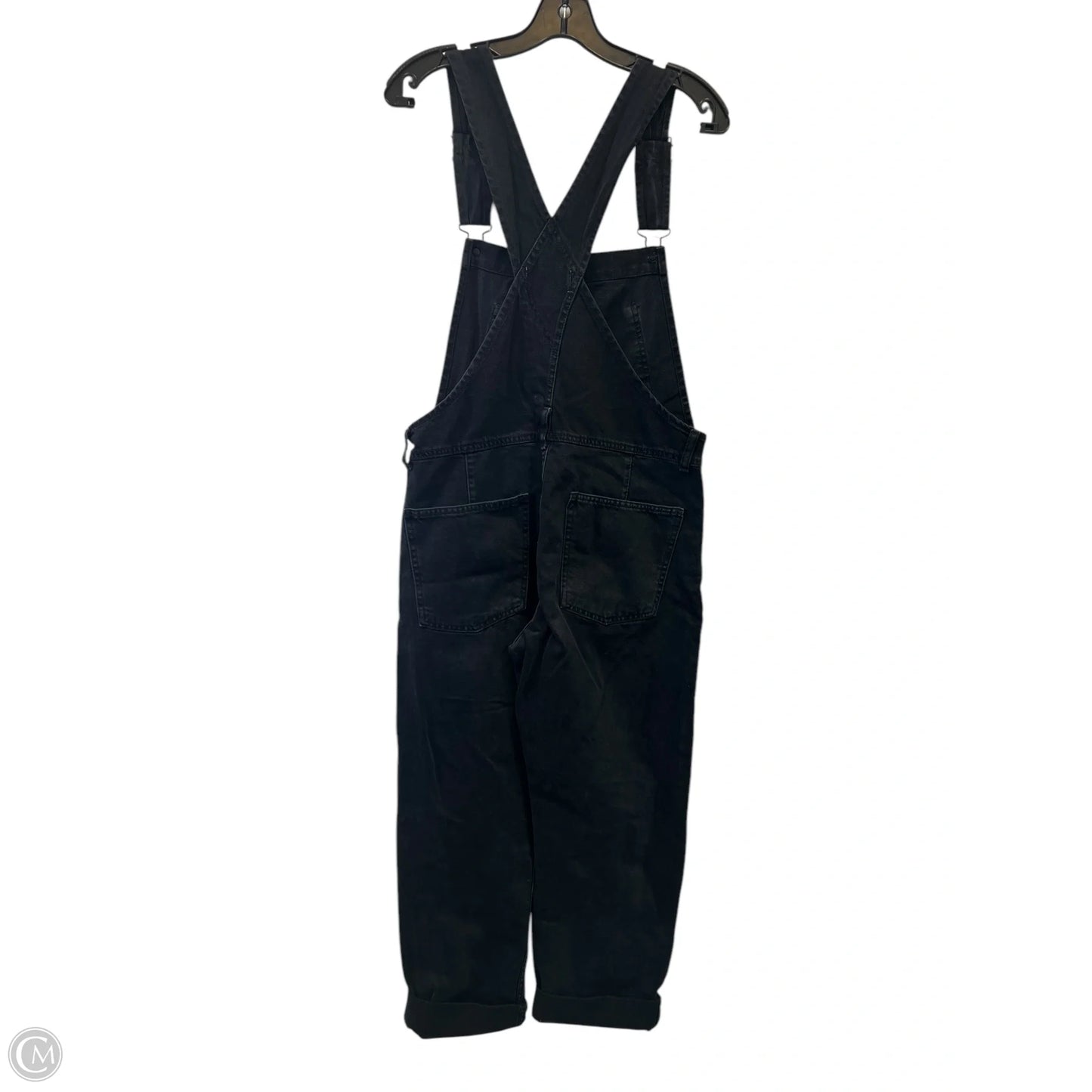Overalls By Free People In Black Denim, Size: Xs