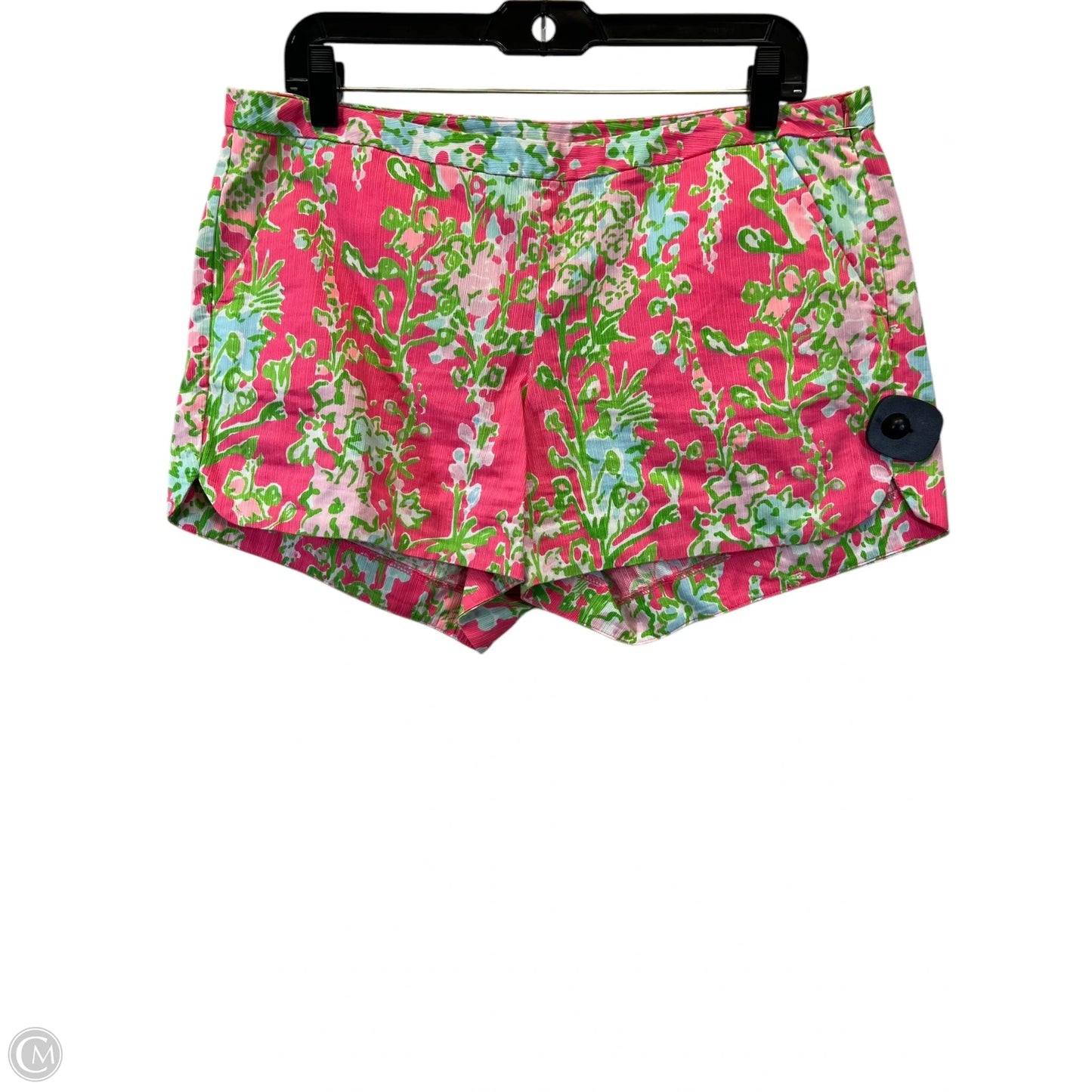 Shorts By Lilly Pulitzer In Pink & White, Size: M