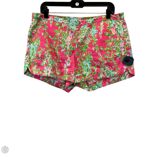 Shorts By Lilly Pulitzer In Pink & White, Size: M