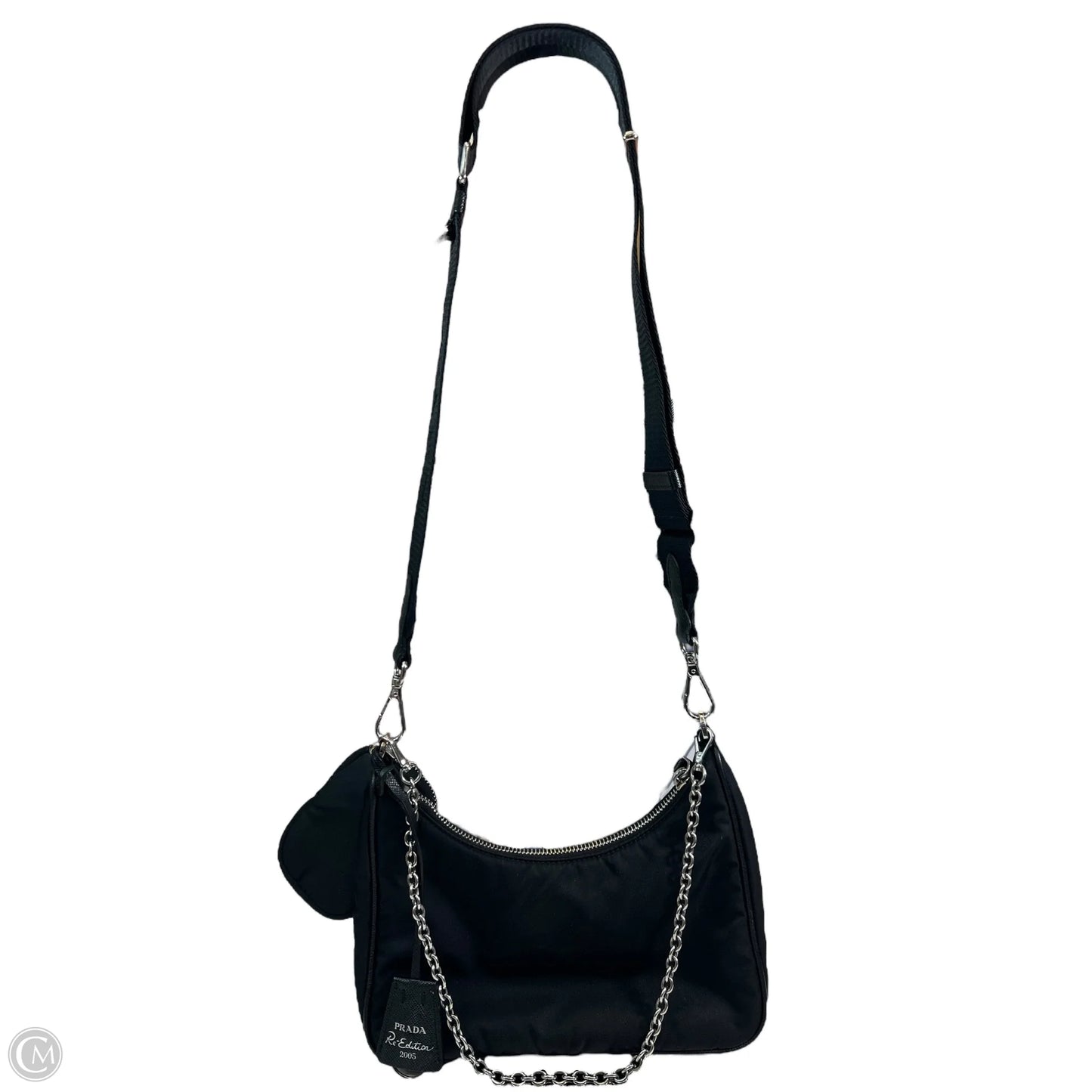 Crossbody Luxury Designer By Prada, Size: Small