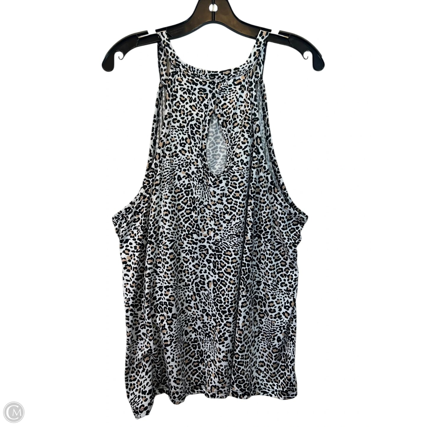 Top Sleeveless By Flora Nikrooz In Animal Print, Size: 1x