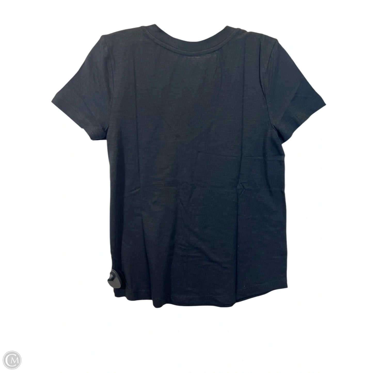 Top Short Sleeve Basic By Loft In Black, Size: Xsp