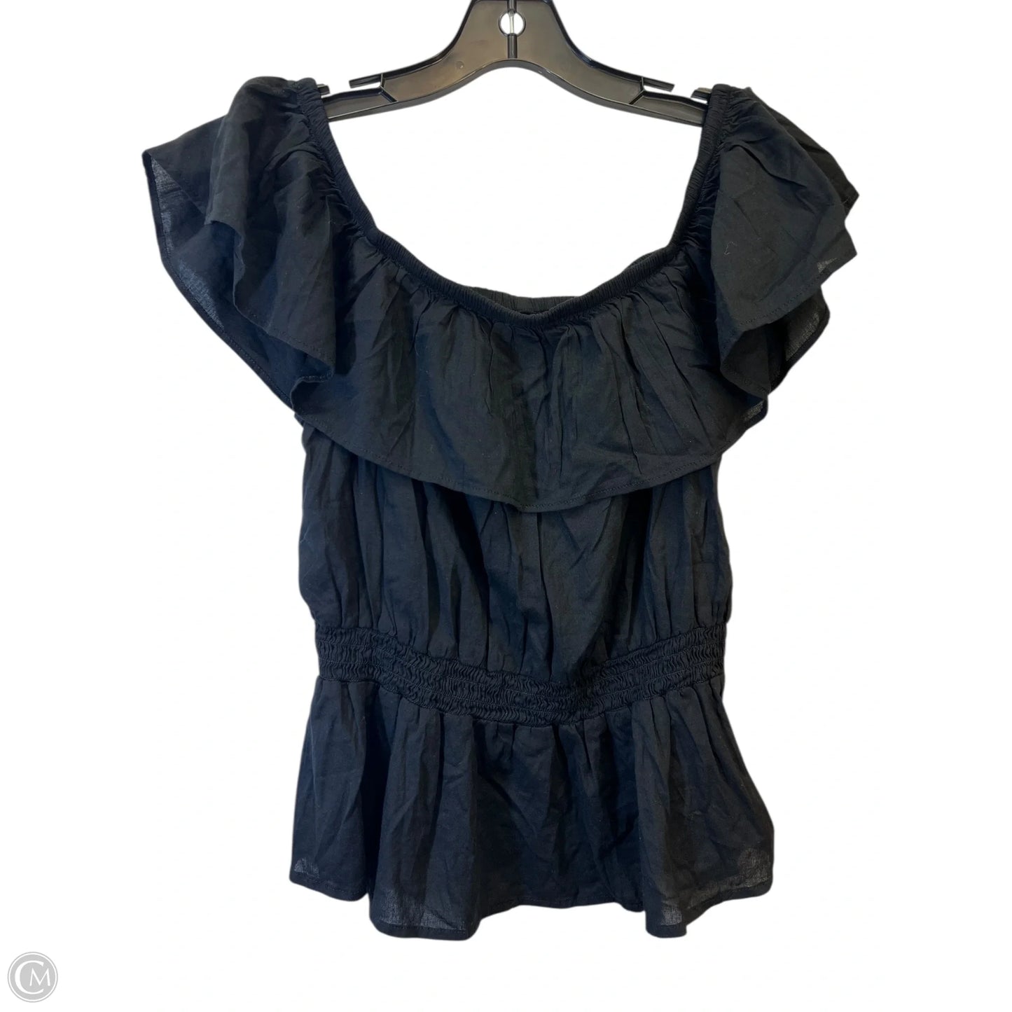 Top Short Sleeve By Old Navy In Black, Size: M