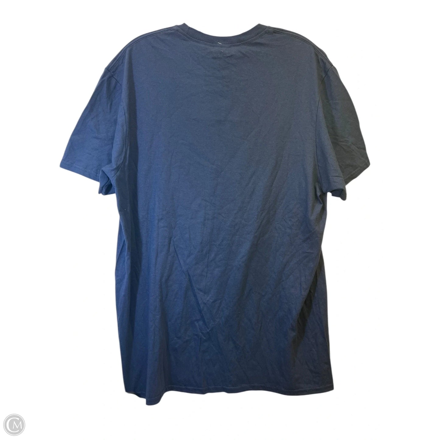 Top Short Sleeve Basic By Disney Store In Blue, Size: L