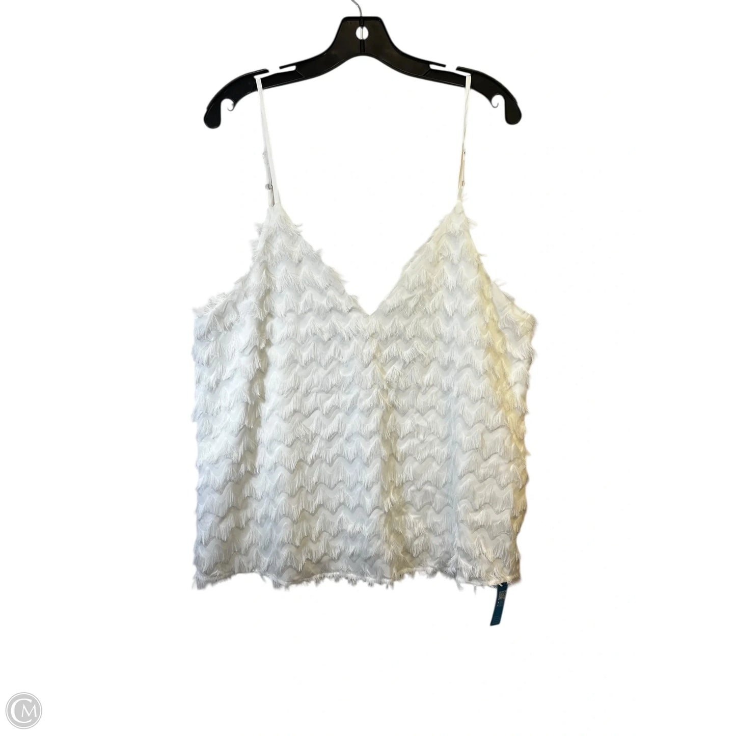 Top Sleeveless By Cupshe In White, Size: L