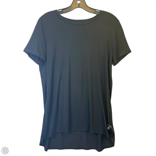 Top Short Sleeve Basic By Ellen Tracy In Black, Size: S