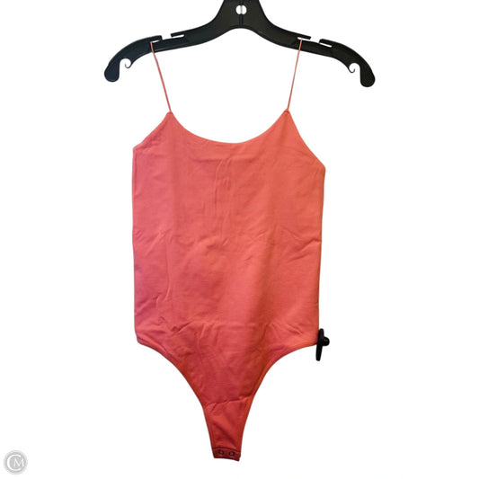 Bodysuit By Aura In Peach, Size: Xs