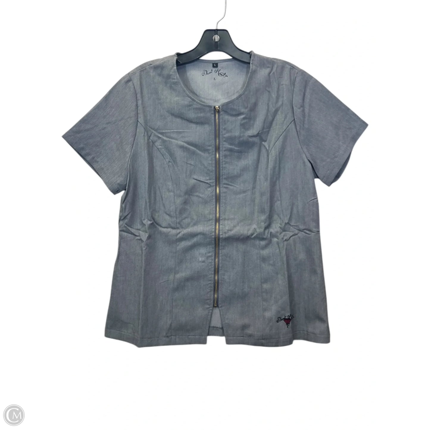 Pants Set 2pc By Danni Monet In Grey, Size: L