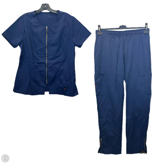 Pants Set 2pc By Danni Monet’s In Navy, Size: L