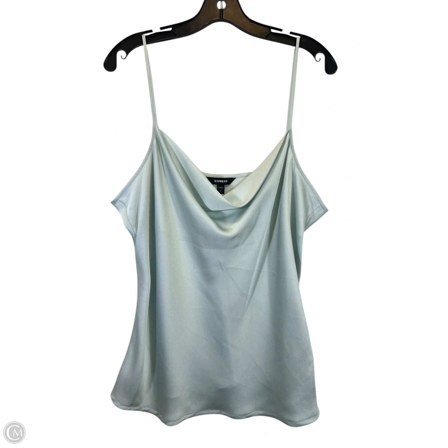 Top Sleeveless By Express In Green, Size: Xl