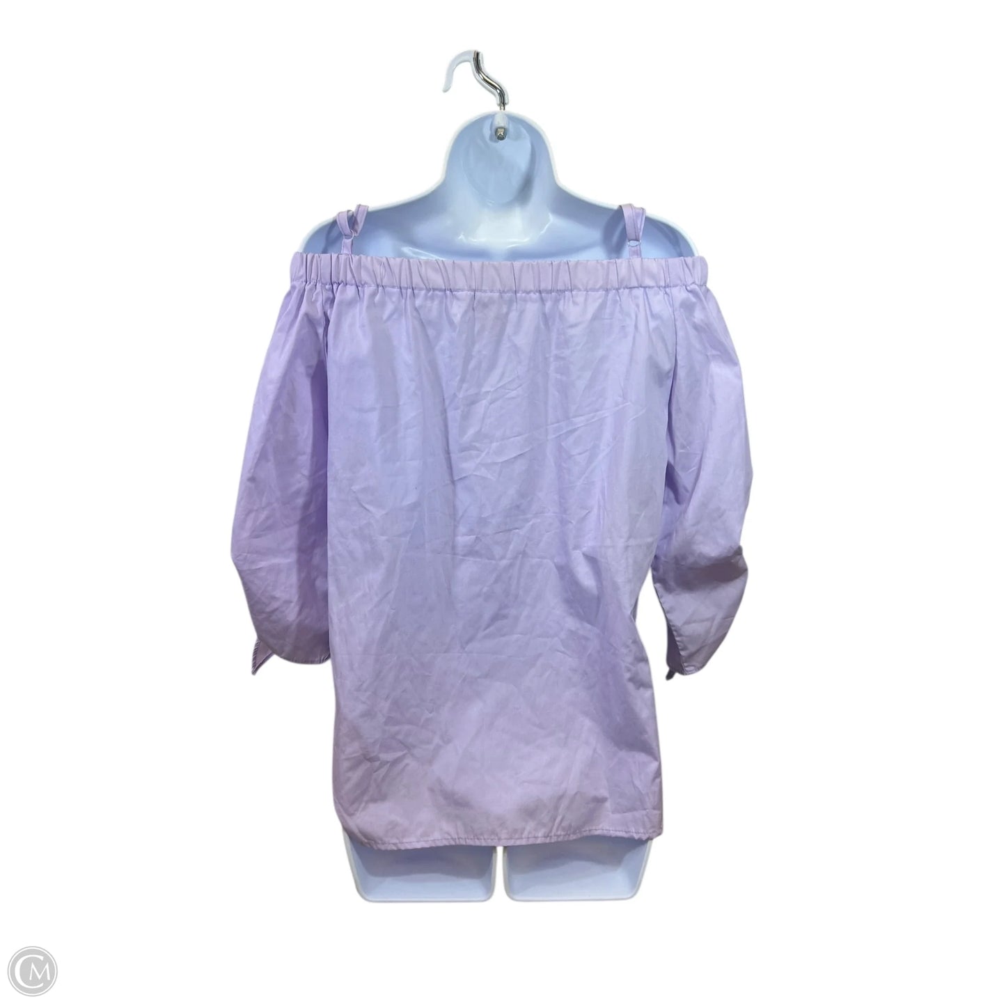 Top Short Sleeve By Seven Sisters In Purple, Size: S