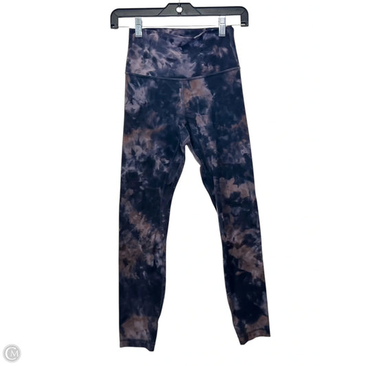 Athletic Leggings By Lululemon In Camouflage Print, Size: 4