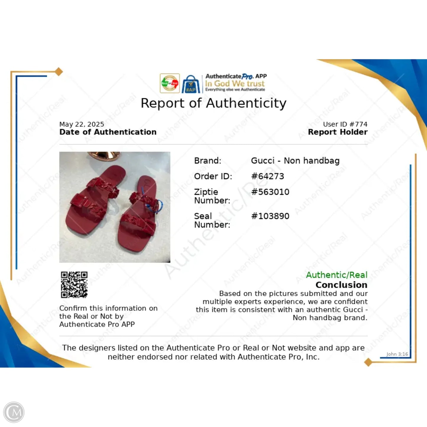Sandals Luxury Designer By Gucci In Red, Size: 10