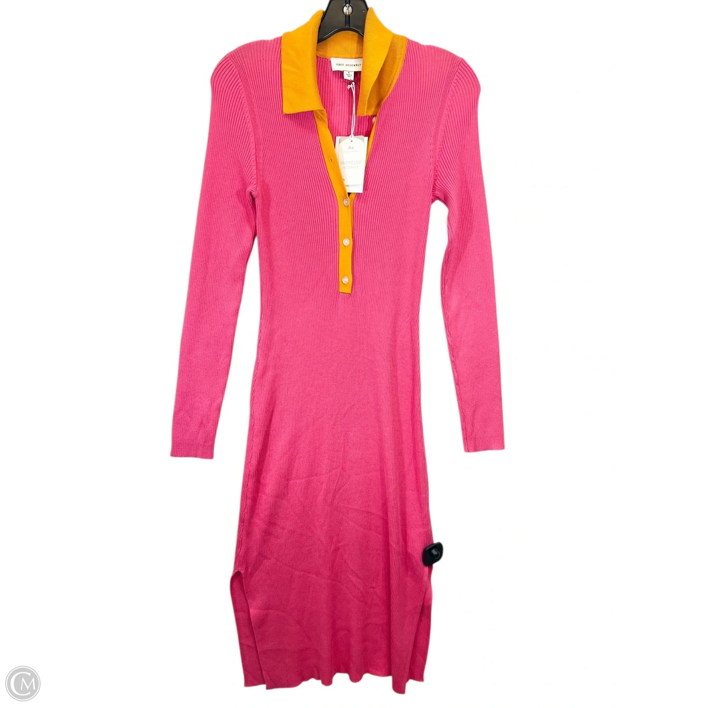 Dress Casual Maxi By Free Assembly In Orange & Pink, Size: S