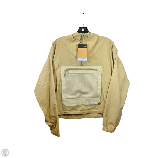 Jacket Windbreaker By The North Face In Tan, Size: M