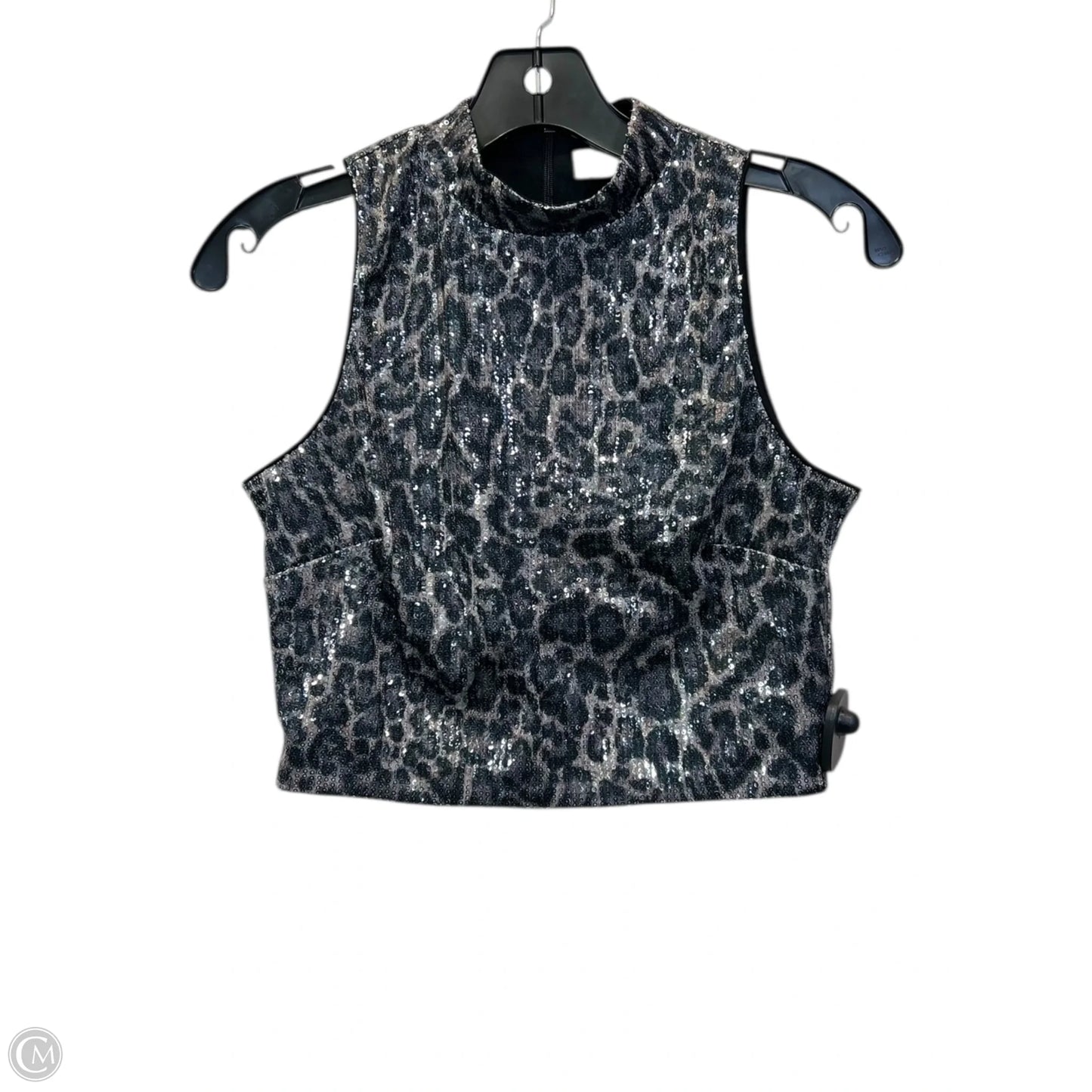 Top Sleeveless By Michael By Michael Kors In Animal Print, Size: Xs