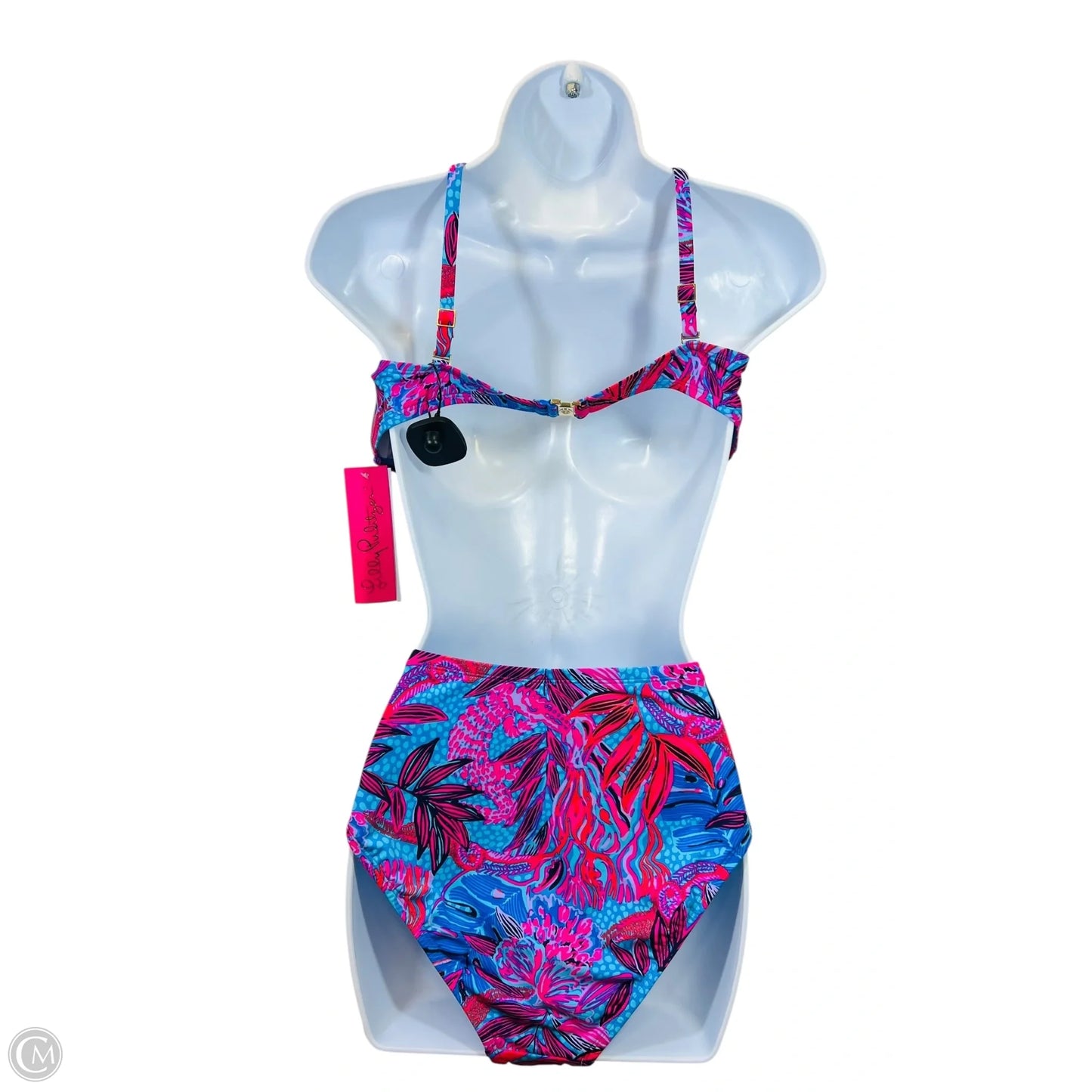 Swimsuit 2pc By Lilly Pulitzer In Blue & Pink, Size: 10