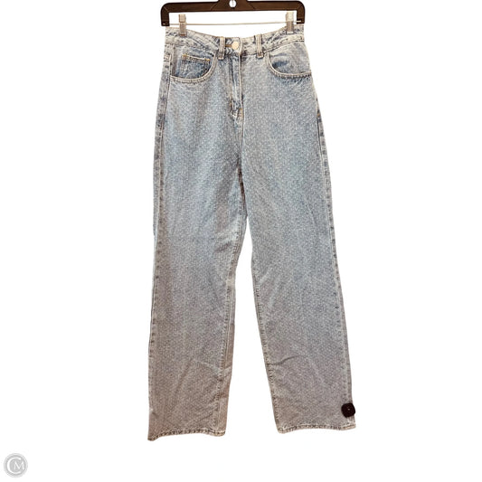 Jeans Wide Leg By Long Tall Sally In Blue Denim, Size: 4