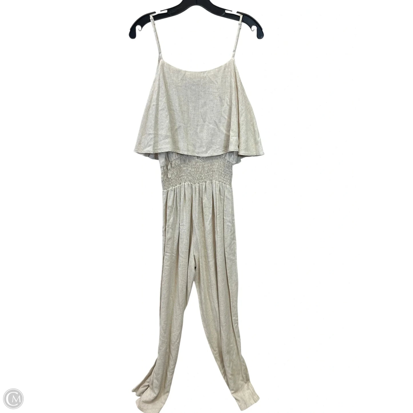 Jumpsuit By Kylie Paige In Beige, Size: M