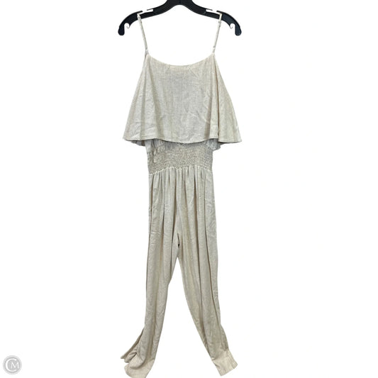 Jumpsuit By Kylie Paige In Beige, Size: M