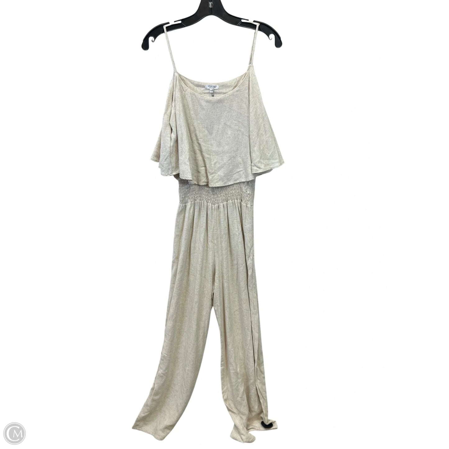 Jumpsuit By Kylie Paige In Beige, Size: M