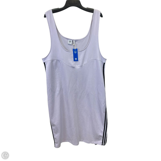 Athletic Dress By Adidas In Purple, Size: 4x