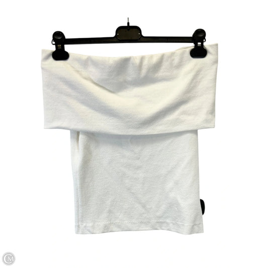 Top Short Sleeve Designer By Club Monaco In White, Size: Xs