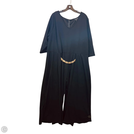 Jumpsuit By Ashley Stewart In Black, Size: 3x