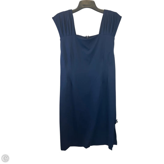 Dress Casual Midi By New York And Co In Navy, Size: 3x