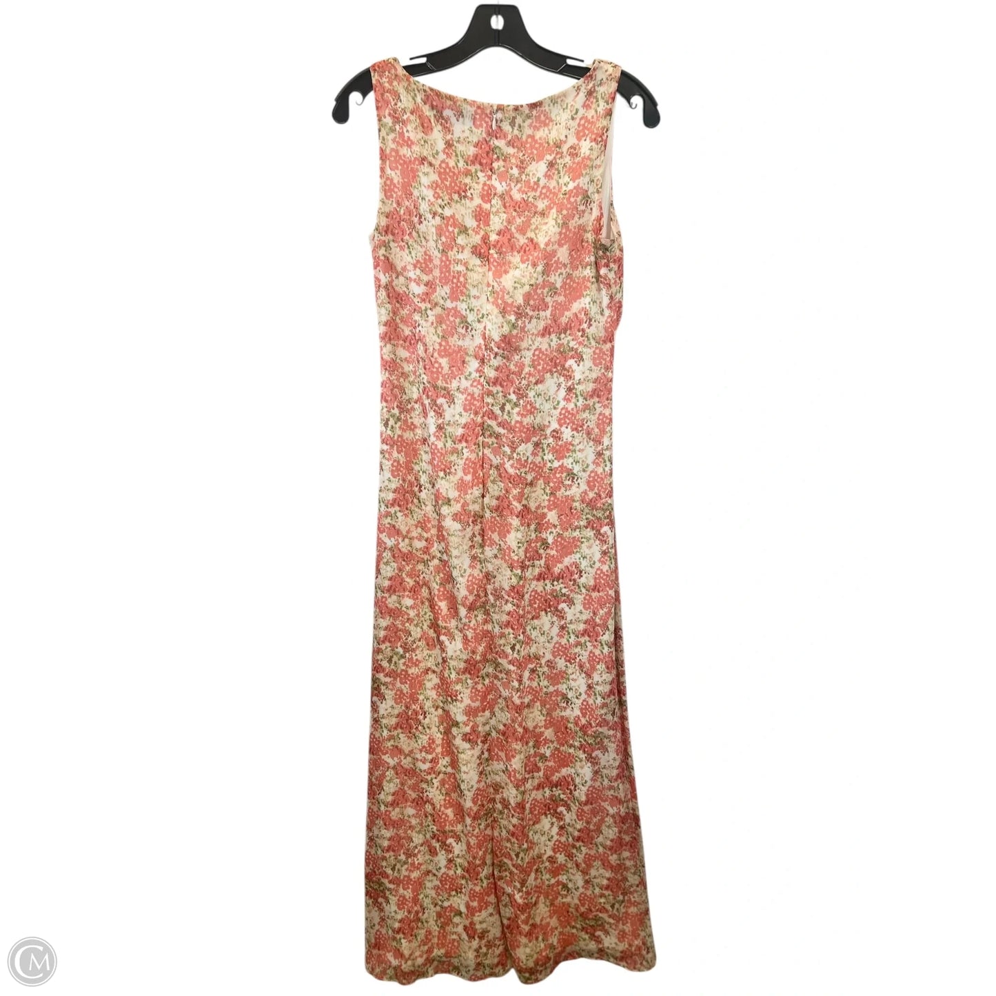Dress Designer By Ralph Lauren Black Label In Floral Print, Size: S