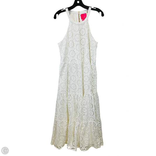 Dress Casual Maxi By Lilly Pulitzer In White, Size: M
