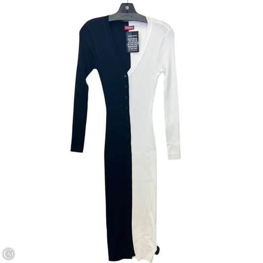 Dress Designer By Staud In Black & White, Size: M