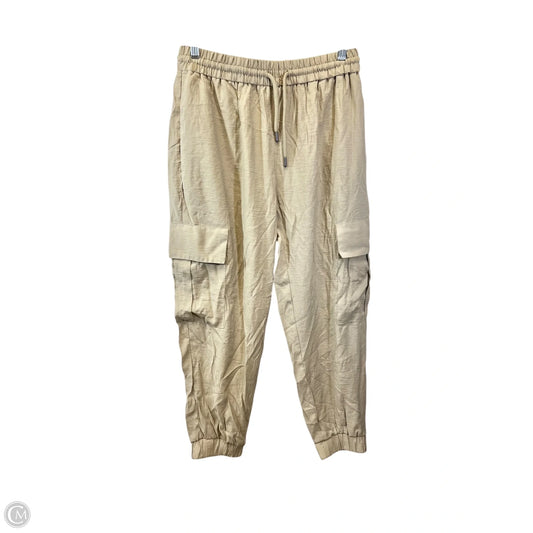 Pants Joggers By Zara In Tan, Size: M