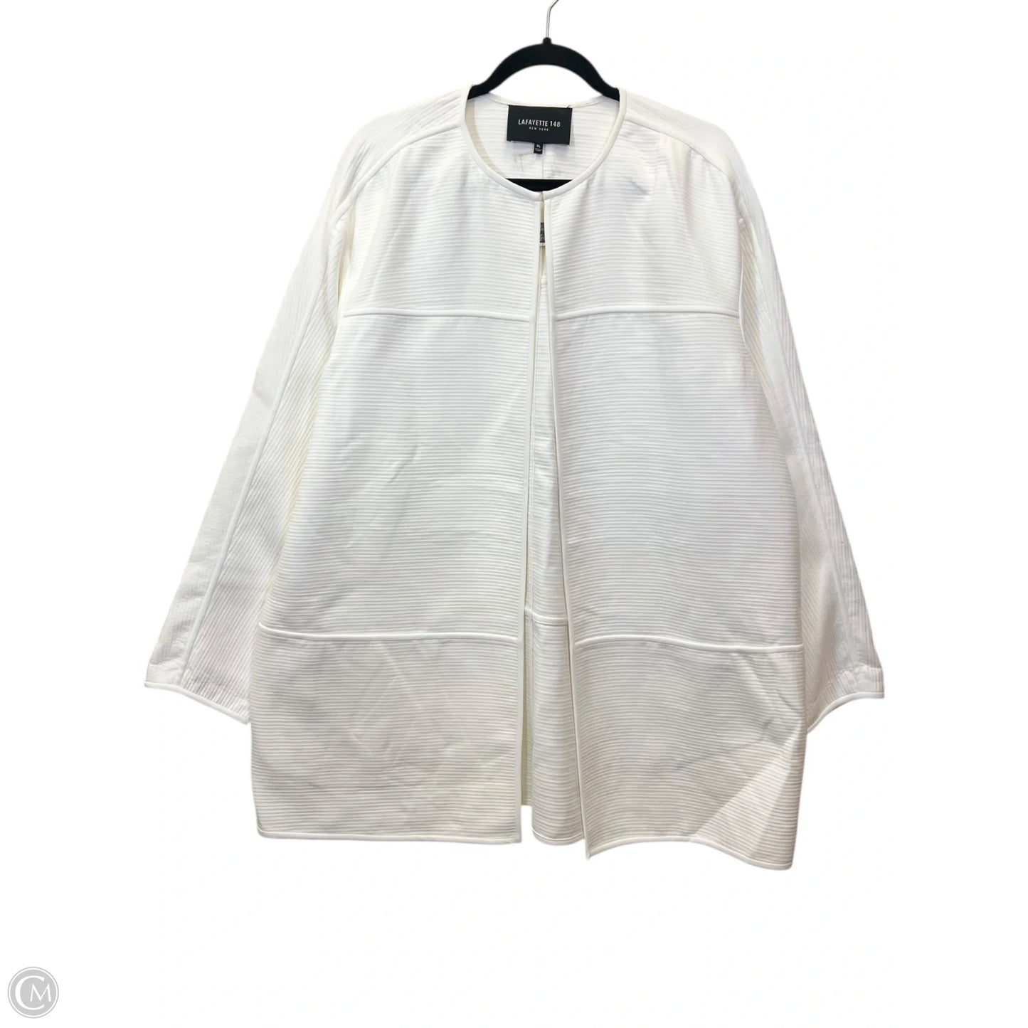 Cardigan By Lafayette 148 In White, Size: Xl